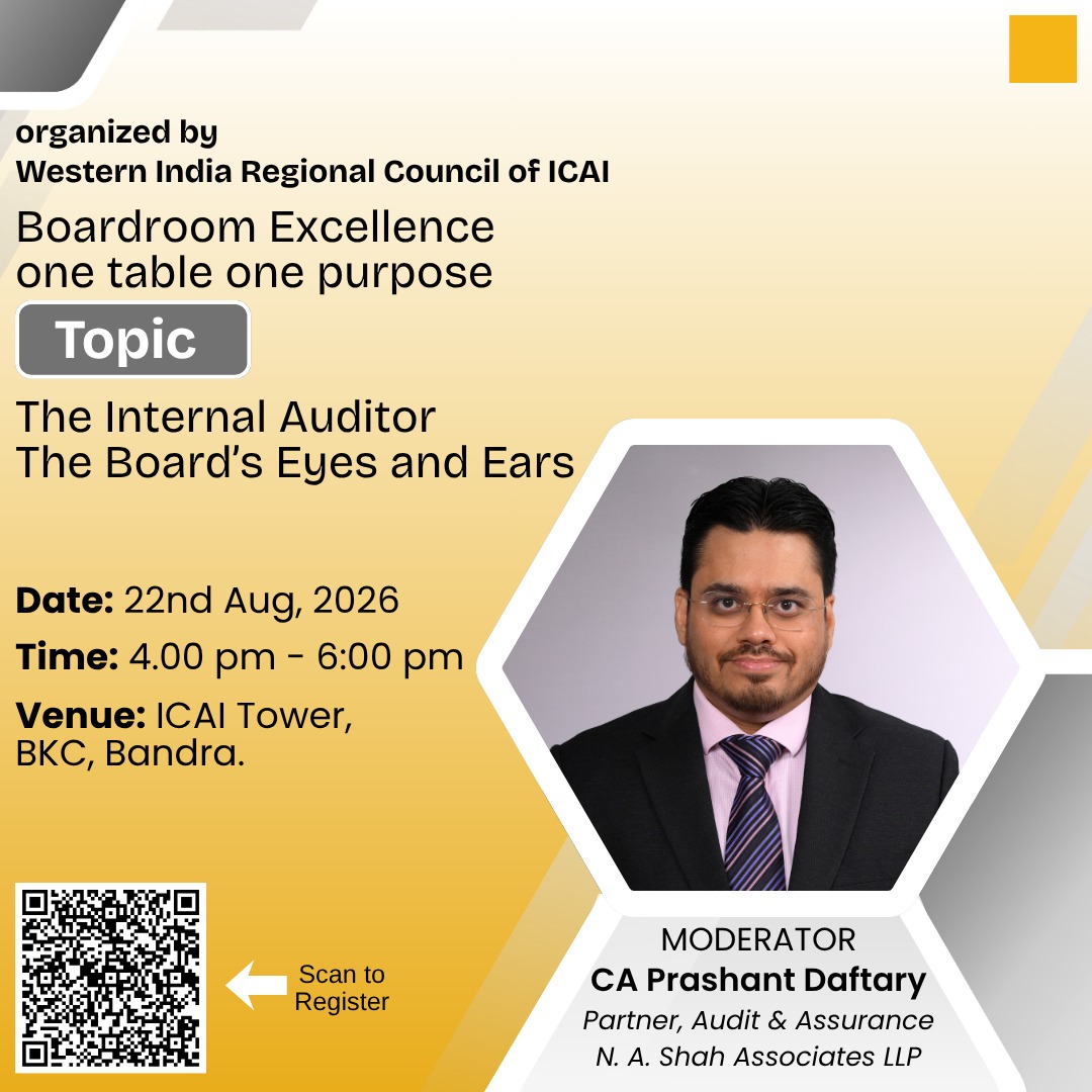 CA Prashant Daftary — Boardroom Excellence Summit