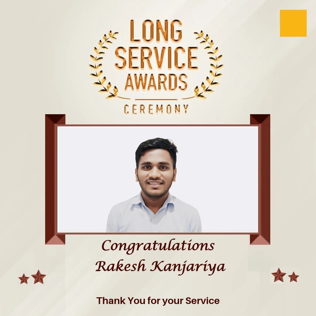 Celebrating 10 Years — Long Service Award